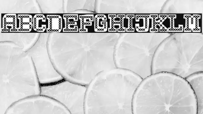 Grandma is a Punk Font examples