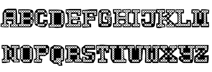 Grandma is a Punk Font LOWERCASE