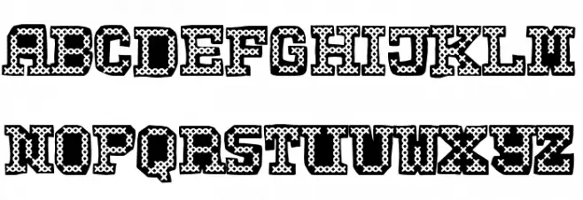 Grandma is a Punk Font Litere mici