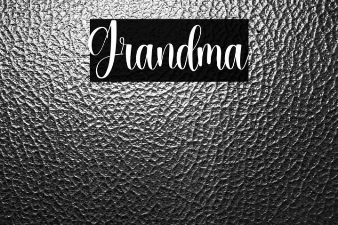 Grandma Example 2
