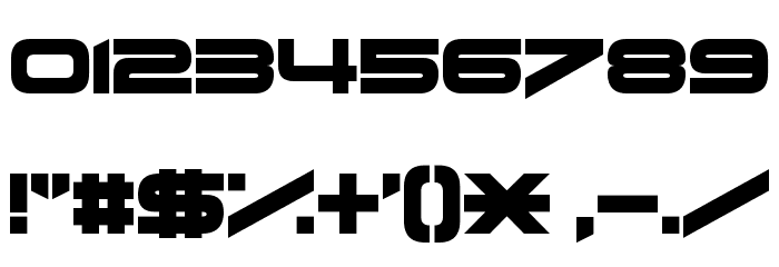 Grandma's Television Font OTHER CHARS