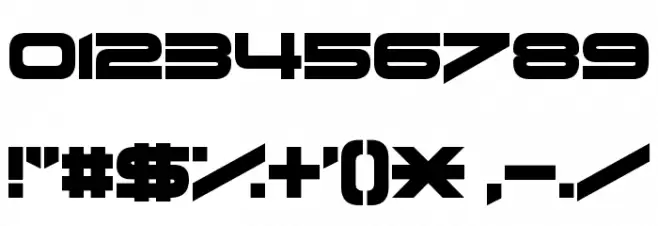 Grandma's Television Font OTHER CHARS