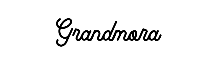 Grandmora  フリーフォントのダウンロード