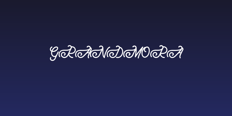 Grandmora Social Header