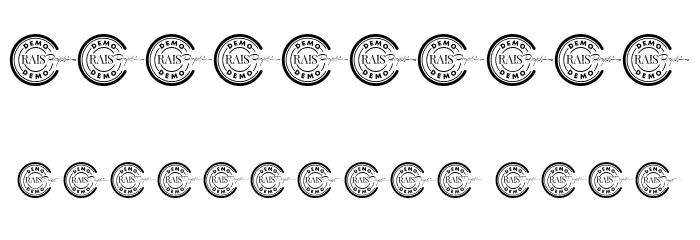 Grandness Demo Italic Font OTHER CHARS