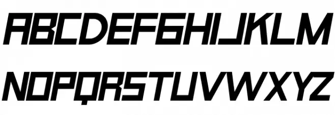 Grandness Demo Italic Font Litere mari