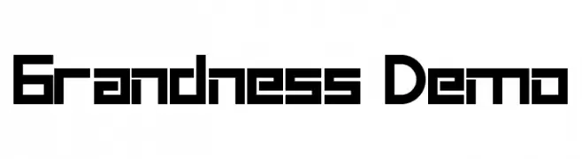 Grandness Demo  Frei Schriftart Herunterladen