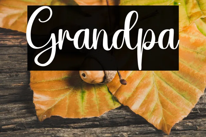Grandpa Example 3