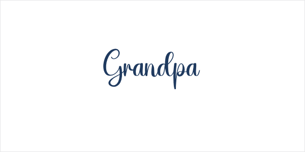 Grandpa Logo