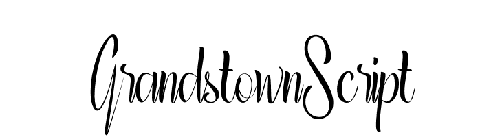 Grandstown Script  Frei Schriftart Herunterladen