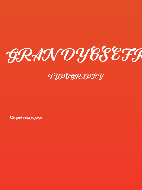 GrandyoseFREE Poster