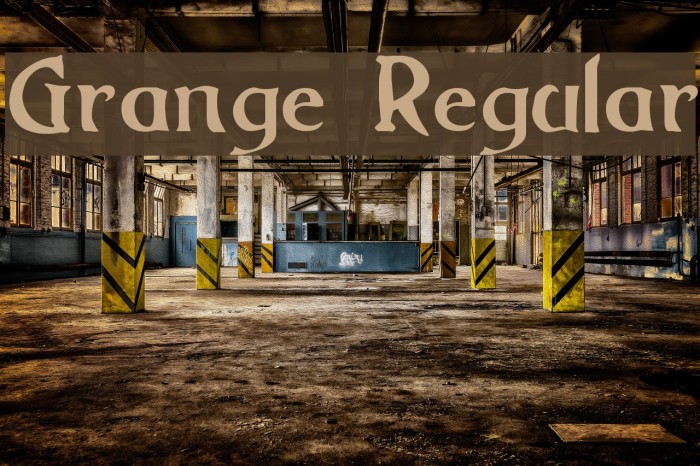 Grange Regular Example 1