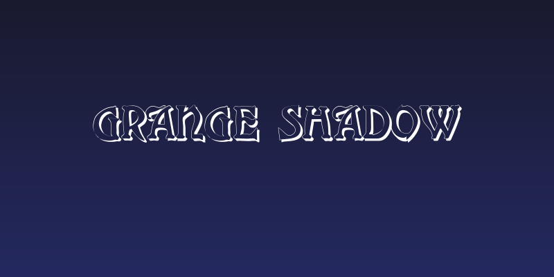 Grange Shadow Social Header
