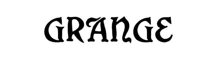 Grange Font