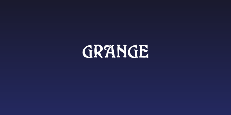 Grange Social Header