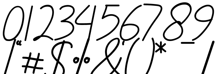 Grania Hanna Font OTHER CHARS