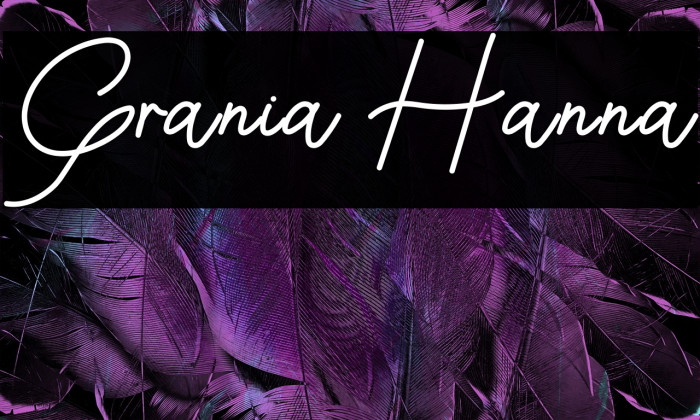Grania Hanna Example 3