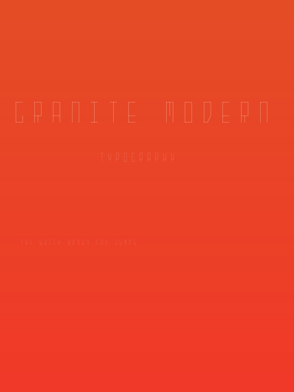 Granite Modern Regular Poster