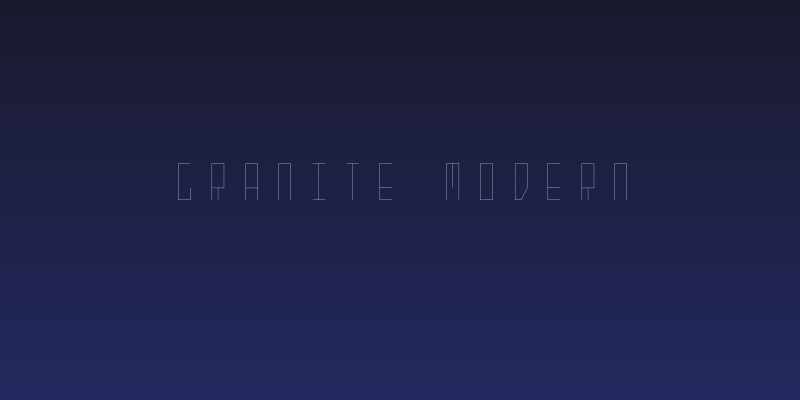 Granite Modern Social Header