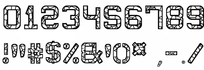 Granite Rock St Font OTHER CHARS