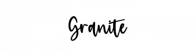 Granite  les polices de caractères gratuit tlcharger