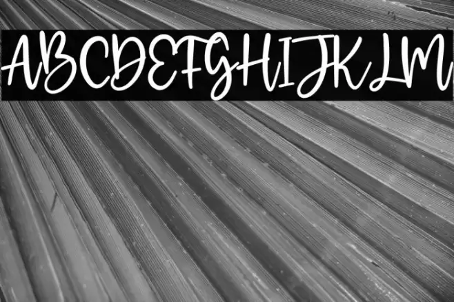 Granite Font examples