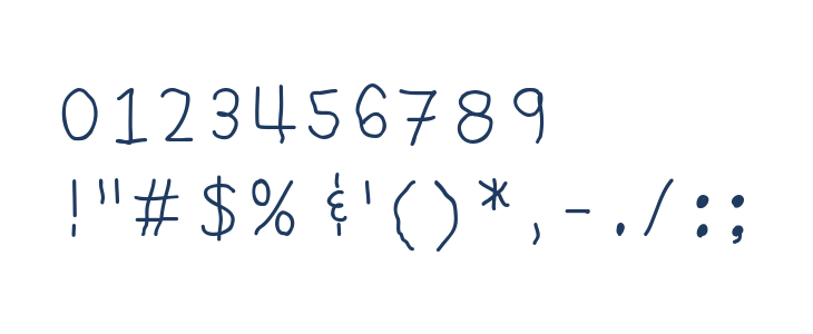 GraniteLetter-Regular Other Characters