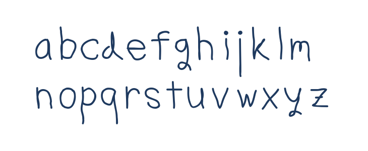 GraniteLetter-Regular Lowercase