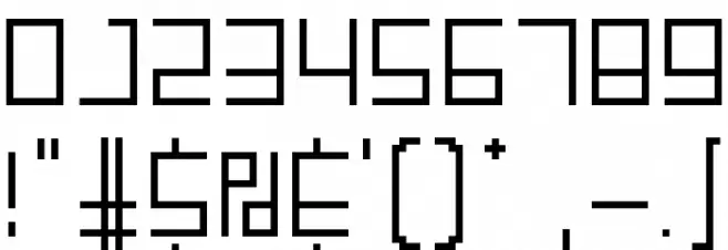 GranitePostmodern-Regular Font OTHER CHARS