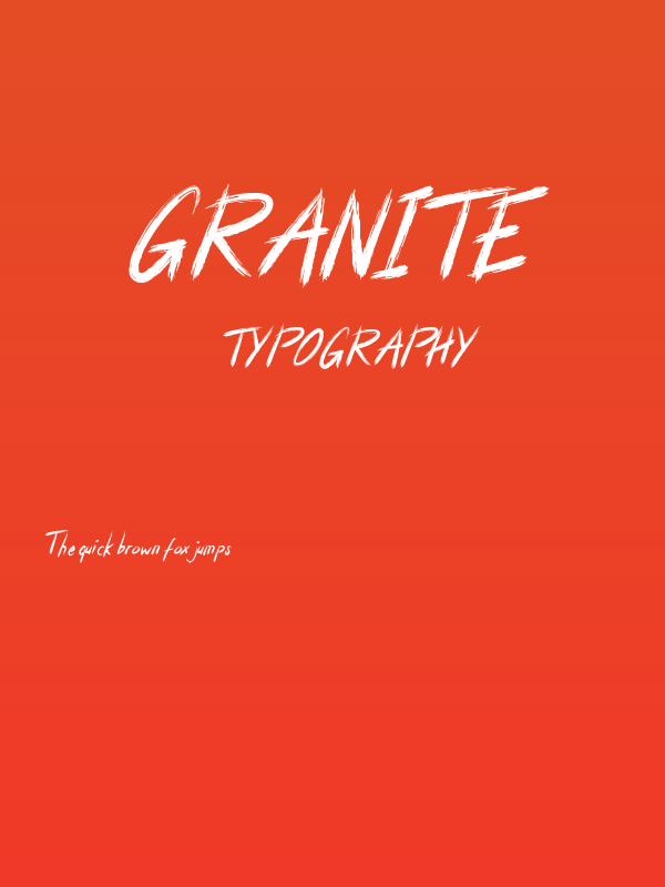 Granite Poster