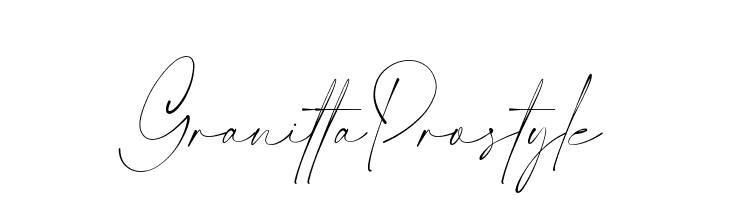 Granitta Prostyle  font caratteri gratis