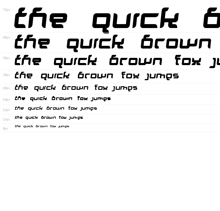 Granolae Heavy Italic Waterfall