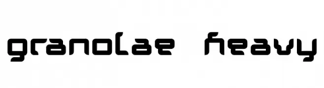 Granolae Heavy  Fuentes Gratis Descargar