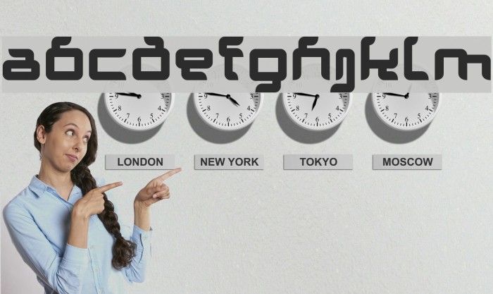 Granolae Heavy Font examples