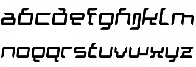 Granolae Regular Italic Шрифта ВЕРХНИЙ