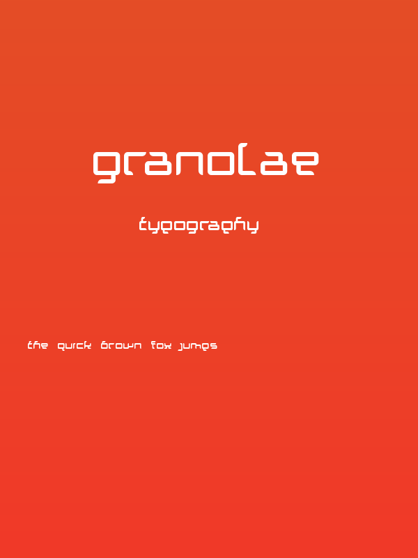 Granolae Poster