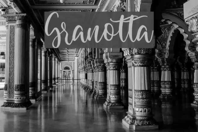 Granotta Font examples