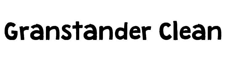 Granstander Clean Font