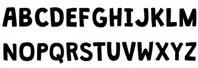 GranstanderClean Schriftart Groß