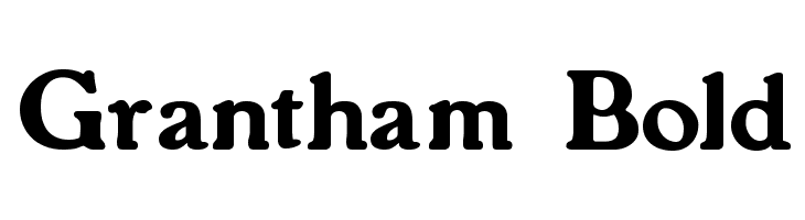 Grantham Bold Font