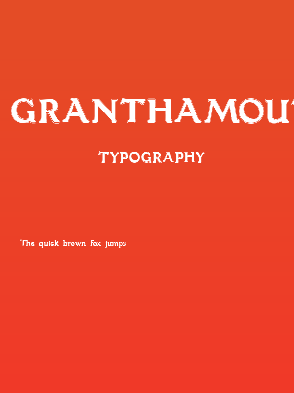 GranthamOutline Poster