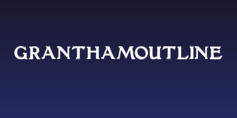 GranthamOutline Social Header