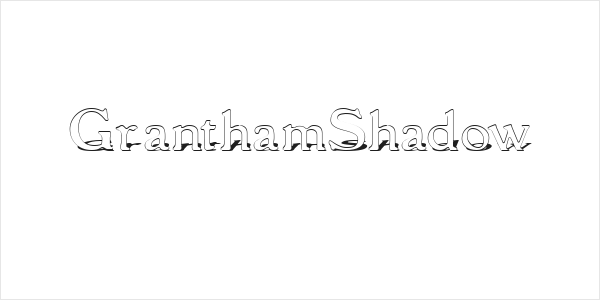 GranthamShadow Logo