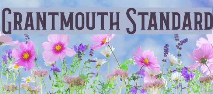 Grantmouth Standard Font examples