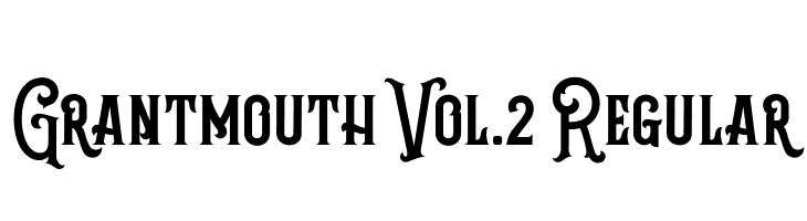 Grantmouth Vol.2 Regular  免费字体下载
