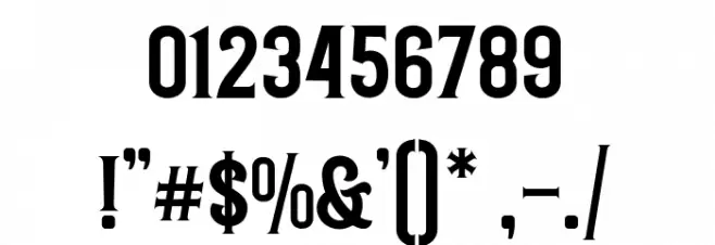 Grantmouth Vol.2 Regular Font OTHER CHARS