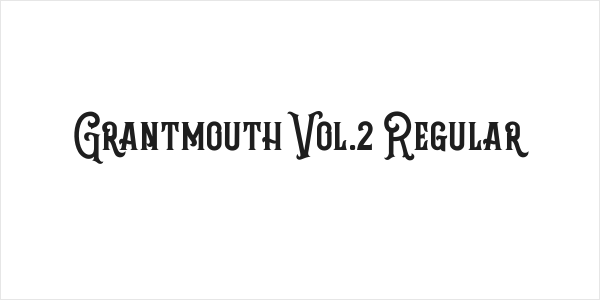 Grantmouth Vol.2 Regular Logo