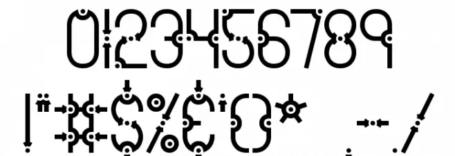 Granular BRK Font OTHER CHARS