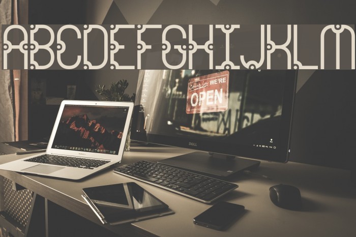 Granular BRK Font examples