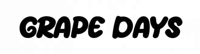 Grape Days  Frei Schriftart Herunterladen